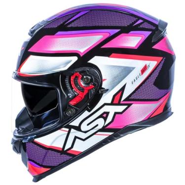 Imagem de Capacete Feminino Eagle SV Fast Brilho Esportivo (58/M)