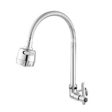 Imagem de Torneira Gourmet Flexível Cozinha Preto Parede/METAL Inox Cozinha Chuv