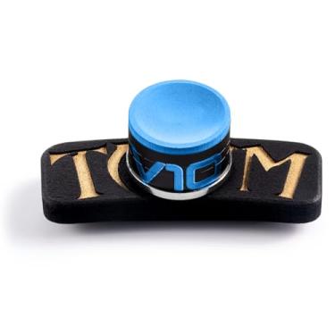 Imagem de TAOM Combo Magnetite Suporte de giz de bilhar V10 para taco de bilhar premium giz azul em caixa de marca