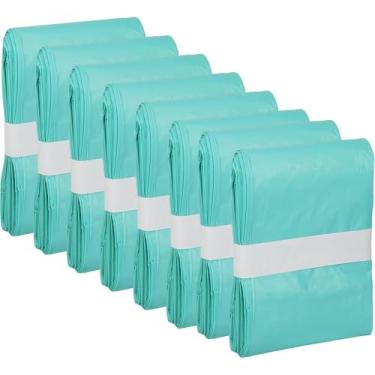 Imagem de Sacos de refil de lixo para gatos compatíveis com balde de areia Campeão de areia, levemente perfumado, verde, 8 unidades