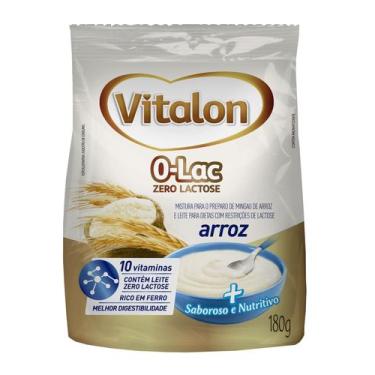 Imagem de Mingau de Arroz Zero Lactose Vitalon - Sachê 180g - Vitalon - 0 Lac