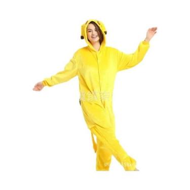 Imagem de Pijama Cosplay Pokémon - Gengar, Snorlax e Pikachu - Adulto, Crianças 