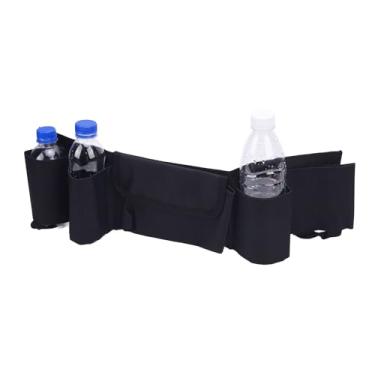 Imagem de Cinturão Ferramenta de Limpeza, Cintura Ajustável Coloque Cintura Bolsa do Coldre de Garrafa Com 4 Bolsos de Garrafa, Cinto de Armazenamento de Ferramentas de Limpeza de