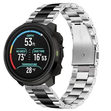 Imagem de Compatível com pulseiras SUUNTO OCEAN, pulseiras de substituição de metal de aço inoxidável de 20 mm e 22 mm compatíveis com SUUNTO OCEAN, RACE, RACE S, VERTICAL, 9 PEAK, 9 PEAK PRO, 5 Peak, 3