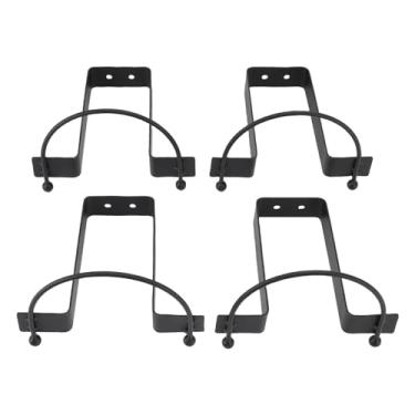 Imagem de Crack de Chapéu de Cowboy Rústico, Salvamento de Espaço para Salvar o Chapéu de Cowboy Hanger Ocidental Ocidental Organizador de Chapéu de Palha Montado para Armário de Parede