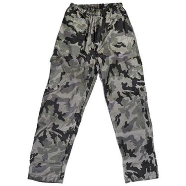 Imagem de Calça camuflada para pesca e acampamento - BellaPesca, Camuflado cinza