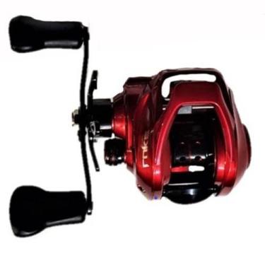 Imagem de Kit de pesca carretilha luke 5 rolamentos e vara 1,65m com 2 partes - 