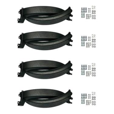 Imagem de 4 Kit Proteção Cremalheira Betoneira Csm 400 Litros 01 Traço