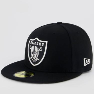 Imagem de Boné New Era NFL Las Vegas Raiders 5950 Preto