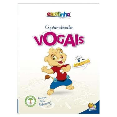 Imagem de Atividades de Apoio Escolar: Vogais (Escolinha Todolivro)