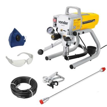 Imagem de Máquina Pintura Air 900W Mpa 120 Vonder 1,2Hp + Mascara 220V