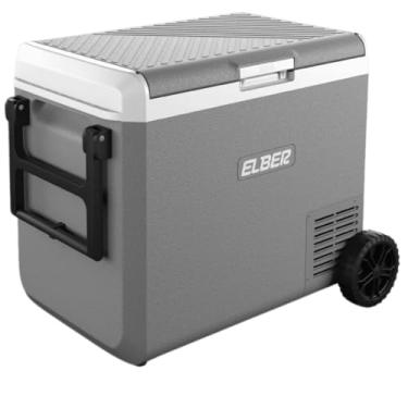 Imagem de Geladeira Portátil Day 2 Day Pro 60 Litros com Rodinhas 12v 24v App Bluetooth Modelo 2025 - Elber