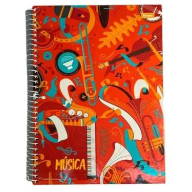 Imagem de CADERNO DE MUSICA, 01 MATÉRIA, FORONI