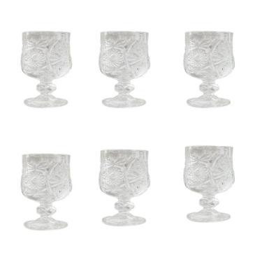 Imagem de Conjunto de mini taça de vidro 40 ml - 4,5cmx7cm - Freecom