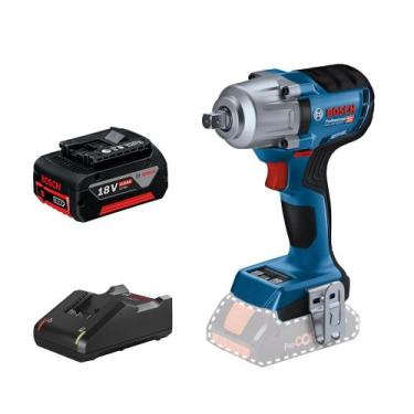 Imagem de Chave De Impacto 1/2" GDS 18V-450 Bateria 4Ah Bosch Bivolt