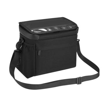 Imagem de Colaxi Bolsa para guidão de bicicleta, mochila para ciclismo, multiuso, portátil, frontal para celular, suporte para quadro frontal de bicicleta para viagens