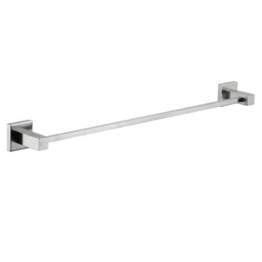 Imagem de Conjunto de banheiro de níquel escovado - 6 peças de suportes para toalhas e ganchos - ferragens de aço inoxidável, barra de toalhas