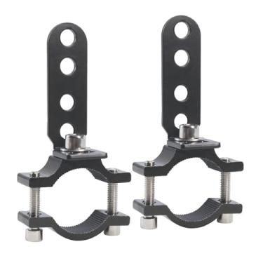 Imagem de ANGU-OFFROAD Motocicleta 1,2" Suportes De Montagem Bicicleta Carro Bullbar Grampo Samman Off Road Tubo Grampos Para Luzes Trabalho Led Lâmpadas 2 Peças