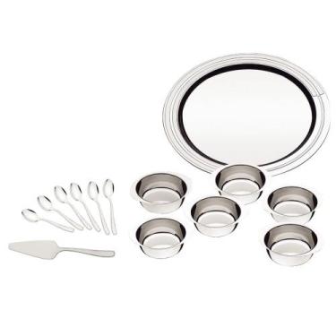 Imagem de Kit para Sobremesa Tramontina Ciclo em Aço Inox 14 Peças 64400/750