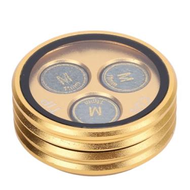 Imagem de Dicas de bilhar laminadas kit de substituição suave premium para dicas de sugestão de piscina acessórios profissionais de bilhar com caixa de armazenamento 3pcs material de pele