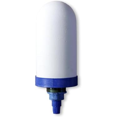 Imagem de AquaEasy Velas de filtro de água de cerâmica de 10 cm (pacote com 2) Filtro de substituição para sistema de filtragem de água por gravidade | Sistema de filtragem de balde de água doméstico | Adequado