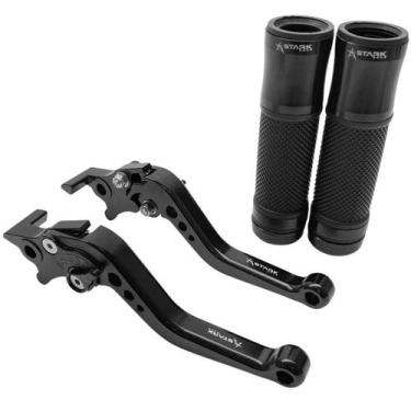 Imagem de Kit Manete Manopla Esportivo Dafra Citycom 300 Citycom300 - Stark Race