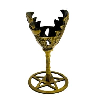 Imagem de TTETTZ Suporte de bola de cristal de mármore, suporte de esfera, organizador de globo criativo multiuso, para ovos, para escritório, casa, pedra mineral, Ouro