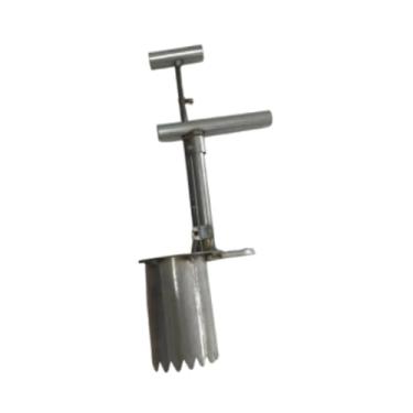 Imagem de ＡＷＨＡＯ Plantador de bulbos, ferramenta de plantio, cavador de buracos de aço inoxidável premium, transplantador de bulbos de jardinagem