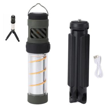 Imagem de Lampada Repelente Lantera LED Afasta Mosquito Inseto USB Bateria Recarregavel Tripe Pesca Ar Livre Acampamento