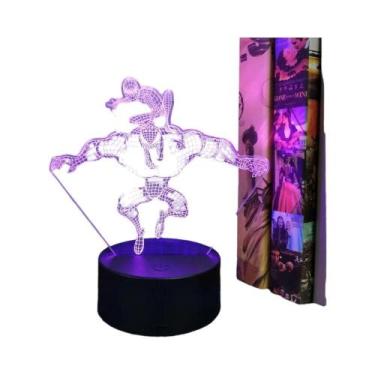 Imagem de Meninos 3D Spider-Man Venom Night Light Smart Touch 16 Cores Mudando L