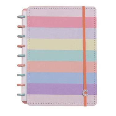 Imagem de Caderno Inteligente Médio Arco Iris Pastel CIMD3057 (322713)