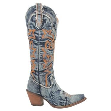 Imagem de Dingo Bota feminina Texas Tornado Fashion, Azul, 7