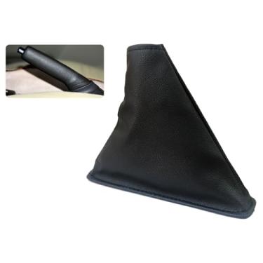 Imagem de Capa de freio de mão para mudança de marcha de carro, capa de bota de couro preto para to-yo-ta Co-Rolla 2007 2008 2009 2010 2012 2013
