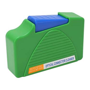 Imagem de Yinhing Caixa de Limpeza de Fibra óptica, Limpador de Conectores de Fibra óptica, Com Caixa Limpa Manual Portátil do ABS óptico para Conectores SC, FC, ST, LC para Manutenção Eficiente de