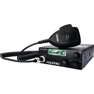 Imagem de Rádio PX 40 Canais Cabo De Alimentaçao + PTT 2,20M De Cabo - Aquario