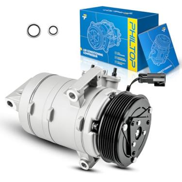 Imagem de PHILTOP Compressor AC compatível com 2007-2012 MKZ 3,5L, compressor de ar condicionado