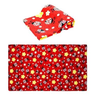 Imagem de TOALHA KIDS BABY JOY FUNNY ESTAMPADA 70CMX1,20M PCT C/01UN //JOANINHA