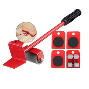 Imagem de Suporte com Rodinhas Mover Móveis Pesados 10 a 150 Kg: Suspende Arrast