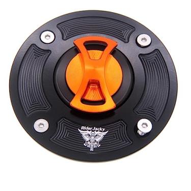 Imagem de Riderjacky Tampa do tanque de combustível de motocicleta sem chave para Suzuki GS500 RGV250 VJ22 (todos os anos) GS 500