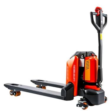 Imagem de Pallet Jack Caminhão de Paletes Elétrico Completo 1,496 kg Capacidade 116.8 cm x 68.6 cm Tamanho Forquilha Empilhadeiras para Espaço Estreito, Manuseio Interno e Levantamento de Paletes