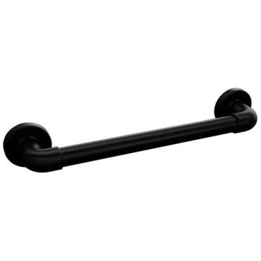 Imagem de Barra De Apoio Reta 40 Cm Black Space - Suporta 150 Kg