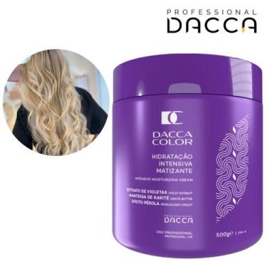 Imagem de Máscara de Hidratação Creme Matizador Platinado Desamarelador - DACCA 