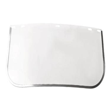 Imagem de harayaa Protetor facial, boa visibilidade, capacete multifuncional, viseira protetora para moagem, corte, capina, trabalho ao ar livre, Sem Suporte