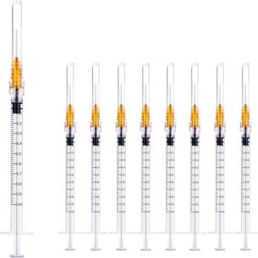 Imagem de Utensílios de laboratório Sirulken de 1 ml com 25 g e 0,5 cm, pacote e