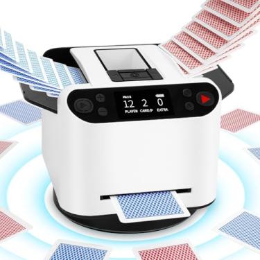 Imagem de Embaralhador de Cartas para 2~8 pessoas, Embaralhador Automatico de Cartas, Embaralhador Automático para Póquer Padrão, Texas Hold'em, Pesquisar ovo, Mahjong