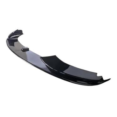 Imagem de Para-choque dianteiro em ABS, 4 peças, preto brilhante ou spoiler de fibra de carbono, compatível com BMW Série 4 F32 F33 F36 420i 430i 420d M440i 2014-2020(Glossy Black)