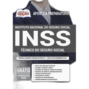 Imagem de Apostila Inss - Técnico Do Seguro Social, Papel, Livro