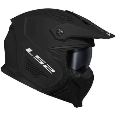Imagem de Capacete LS2 OF606 Drifter Monocolor, 62, Preto Fosco