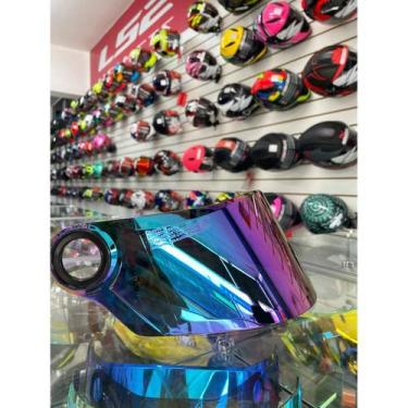 Imagem de Viseira Capacete Ls2 FF358 FF396 Camaleão - POLIVISOR, Camaleão