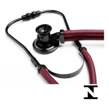 Imagem de Estetoscópio Black Vinho Rappaport P.a. Med 2 Anos - PAMED